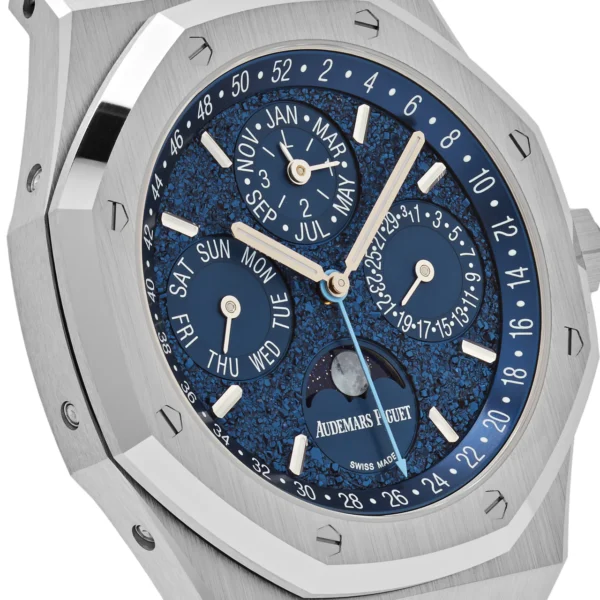 Audemars Piguet Royal Oak 26574BC.OO.1220BC.02 'John Mayer' Perpetual Calendar Blue Dial Limited Edition (2024) - Image 5