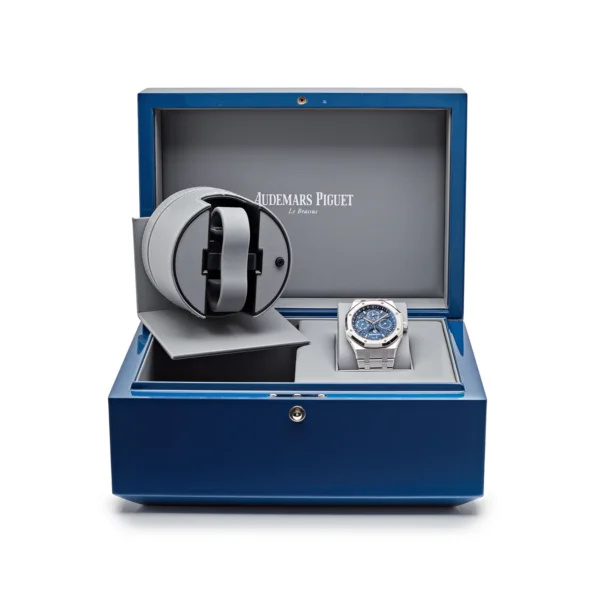 Audemars Piguet Royal Oak 26574BC.OO.1220BC.02 'John Mayer' Perpetual Calendar Blue Dial Limited Edition (2024) - Image 7