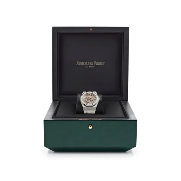 Audemars Piguet Royal Oak 16204ST.OO.1240ST.01 'Jumbo' 50th Anniversary Stainless Steel Extra-Thin Openworked (2022) - Image 7