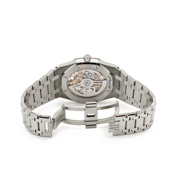 Audemars Piguet Royal Oak 16204ST.OO.1240ST.01 'Jumbo' 50th Anniversary Stainless Steel Extra-Thin Openworked (2022) - Image 6