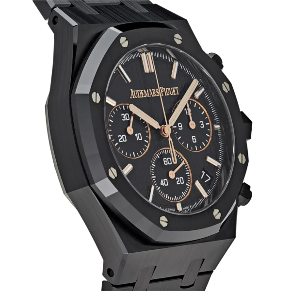 Audemars Piguet Royal Oak 26240CE.OO.1225CE.01 Selfwinding Chronograph '50th Anniversary' Black Ceramic (2022) - Image 4
