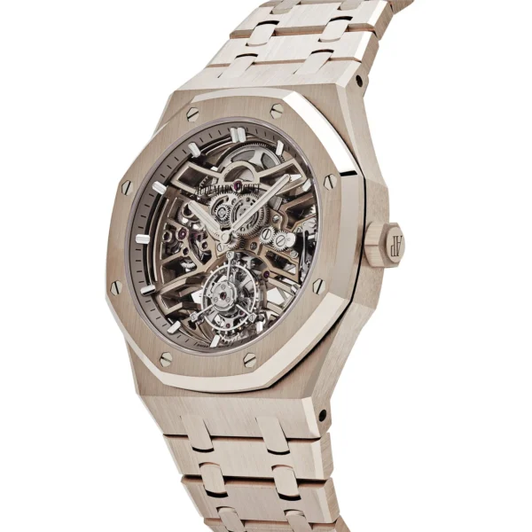 Audemars Piguet Royal Oak 26735SG.OO.1320SG.01 Selfwinding Flying Tourbillon Openworked Sand Gold (2024) - Image 4