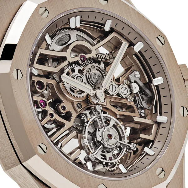 Audemars Piguet Royal Oak 26735SG.OO.1320SG.01 Selfwinding Flying Tourbillon Openworked Sand Gold (2024) - Image 5