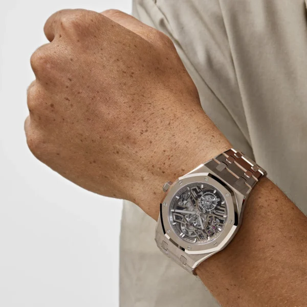 Audemars Piguet Royal Oak 26735SG.OO.1320SG.01 Selfwinding Flying Tourbillon Openworked Sand Gold (2024) - Image 2