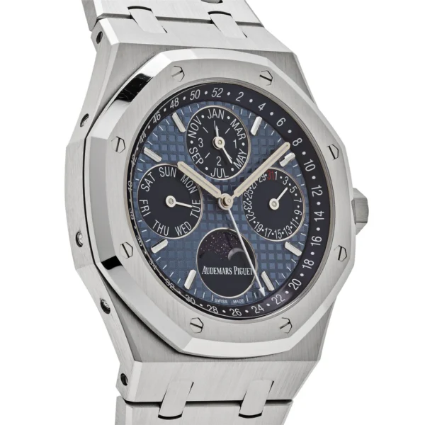 Audemars Piguet Royal Oak Perpetual Calendar 26574ST.OO.1220ST.03 Stainless Steel Blue Dial (2022) - Image 4