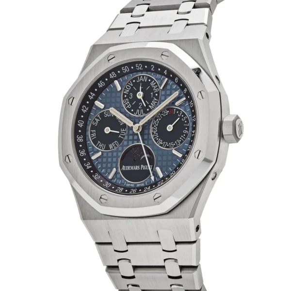 Audemars Piguet Royal Oak Perpetual Calendar 26574ST.OO.1220ST.03 Stainless Steel Blue Dial (2022) - Image 3