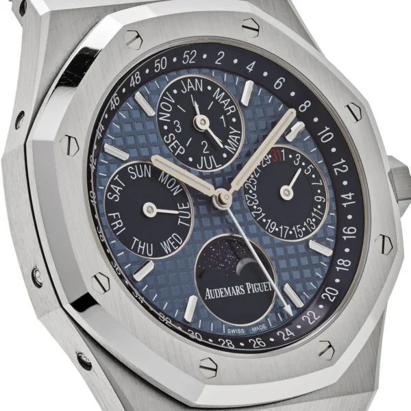 Audemars Piguet Royal Oak Perpetual Calendar 26574ST.OO.1220ST.03 Stainless Steel Blue Dial (2022) - Image 5