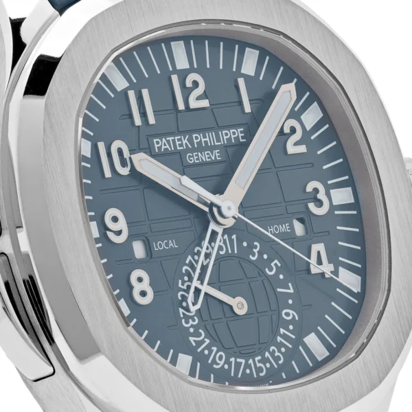Patek Philippe Aquanaut 5164G-001 'Travel Time' White Gold Blue-Gray Dial (2024) - Image 4