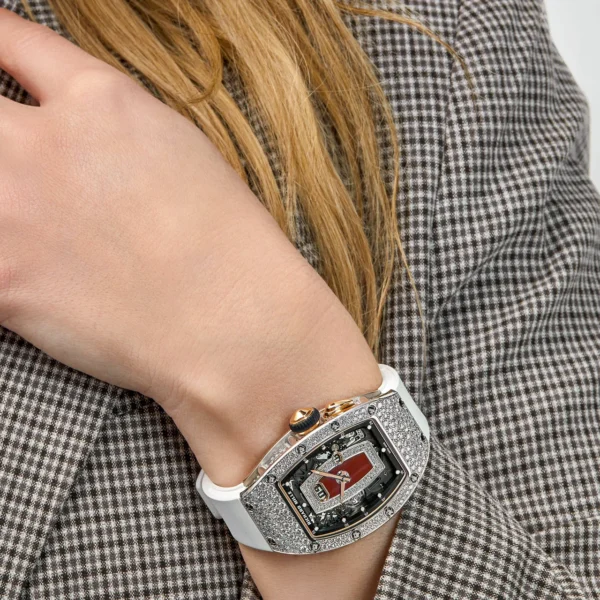 Richard Mille RM 037 White Gold Snow Diamond Set (2023) - Image 3