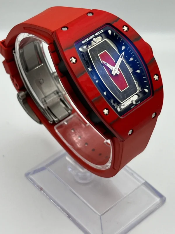 Richard Mille RM 07-01 Ladies' 'Racing Red' Carbon Red Quartz TPT Limited Edition (2022) - Image 3