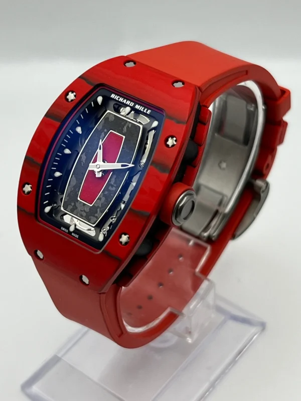 Richard Mille RM 07-01 Ladies' 'Racing Red' Carbon Red Quartz TPT Limited Edition (2022) - Image 4