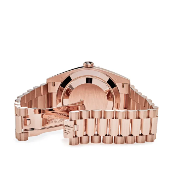 Rolex Day-Date 228235 Rose Gold Eisenkiesel Diamond Dial - Image 4
