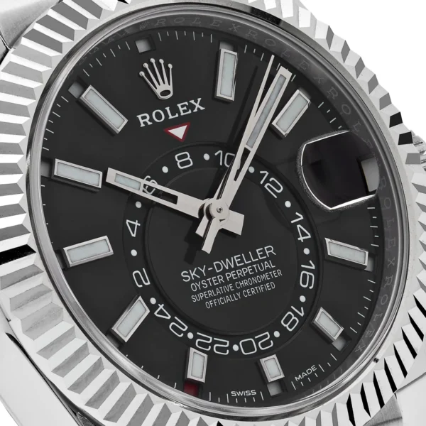 Rolex Sky-Dweller Steel & White Gold Black Dial Jubilee 326934 (2023) Luxury Watch Rolex Sky-Dweller Steel & White Gold Black Dial Jubilee 326934 (2022) Wrist Aficionado Luxury Watch Rolex Sky-Dweller Steel & White Gold Black Dial Jubilee 326934 (2022) Wrist Aficionado Luxury Watch Rolex Sky-Dweller Steel & White Gold Black Dial Jubilee 326934 (2022) Wrist Aficionado Luxury Watch Rolex Sky-Dweller Steel & White Gold Black Dial Jubilee 326934 (2022) Wrist Aficionado Luxury Watch Rolex Sky-Dweller Steel & White Gold Black Dial Jubilee 326934 (2022) Wrist Aficionado Luxury Watch Rolex Sky-Dweller Steel & White Gold Black Dial Jubilee 326934 (2022) Wrist Aficionado Luxury Watch Rolex Sky-Dweller Steel & White Gold Black Dial Jubilee 326934 (2022) Wrist Aficionado Rolex Sky-Dweller 326934 Stainless Steel Black Dial Jubilee (2023) - Image 5