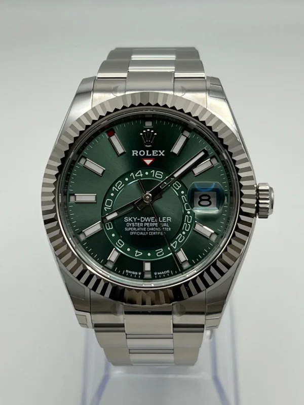 Rolex Sky-Dweller 336934 Stainless Steel Green Dial (2024) - Image 2