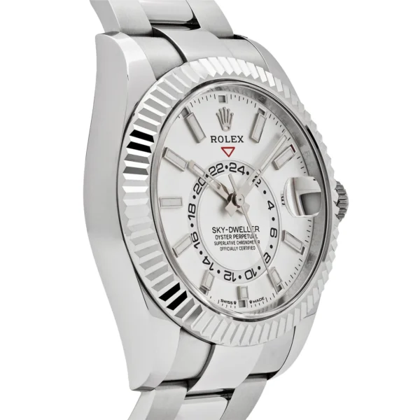 Rolex Sky-Dweller 336934 Stainless Steel White Dial (2024) - Image 4