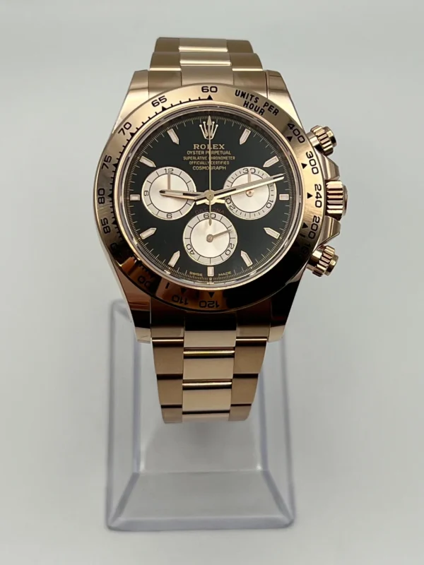 Rolex Daytona Cosmograph 126505 Rose Gold Black Dial (2024) - Image 2