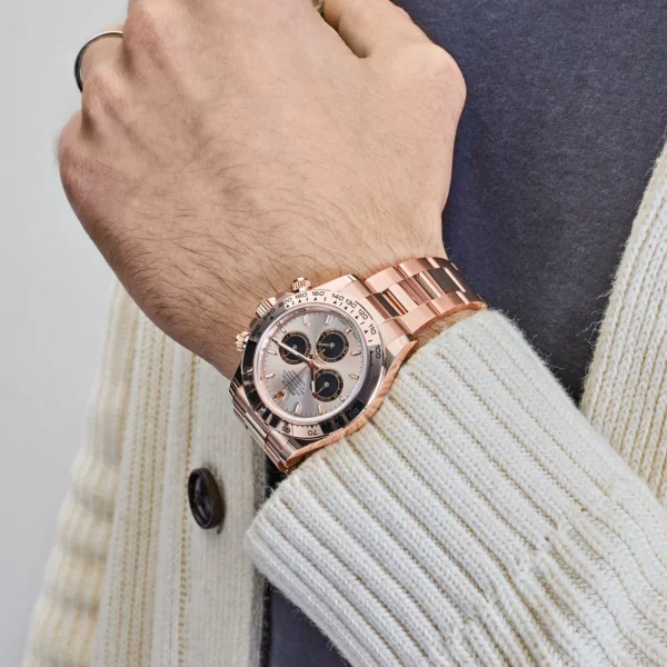Rolex Daytona Cosmograph 126505 Rose Gold Sundust Dial (2024) - Image 3