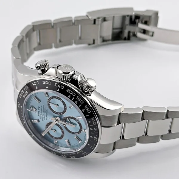 Rolex Daytona 126506 Platinum Ice Blue Baguette Dial (2024) - Image 3