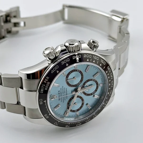 Rolex Daytona 126506 Platinum Ice Blue Baguette Dial (2024) - Image 4