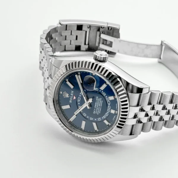 Rolex Sky-Dweller 326934 Stainless Steel Blue Dial Jubilee (2021) - Image 3