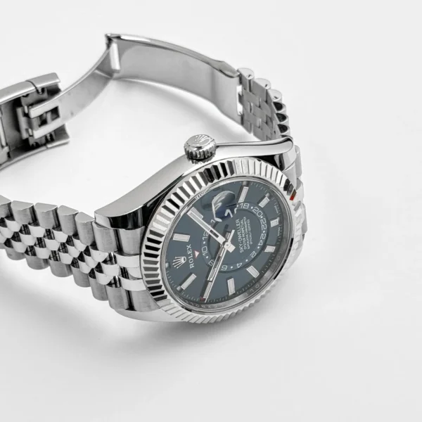 Rolex Sky-Dweller 326934 Stainless Steel Blue Dial Jubilee (2021) - Image 4
