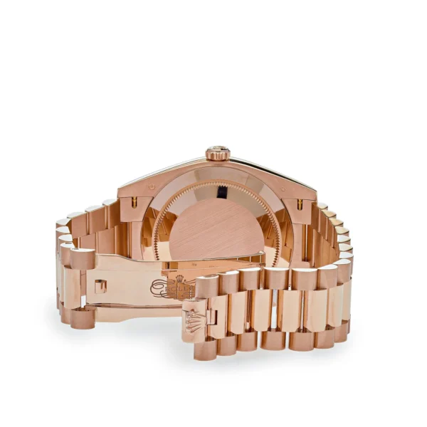 Rolex Day-Date 228235 Rose Gold Sundust Diamond Dial - Image 4