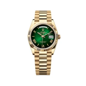 Rolex Day-Date 128235 Yellow Gold Green Ombre Roman Numeral Dial Rolex Day-Date 128235 Yellow Gold Green Ombre Roman Numeral Dial Try It On Rolex Day-Date 128238 Yellow Gold Green Ombre Roman Numeral Dial