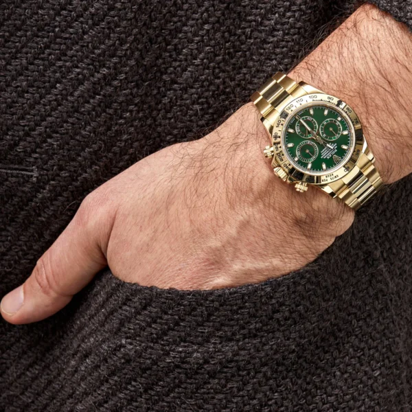 Rolex Daytona 116508 'John Mayer' Yellow Gold Green Dial (2021) - Image 2