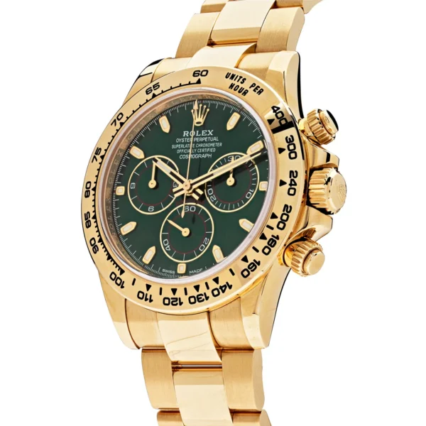 Rolex Daytona 116508 'John Mayer' Yellow Gold Green Dial (2021) - Image 3